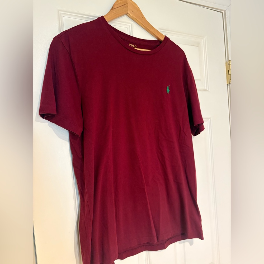 Polo by Ralph Lauren Men's Maroon Tee